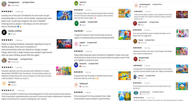 Over 700+ 5 star happy clients